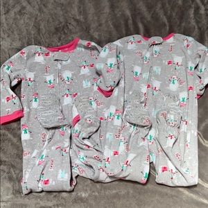 Fleece jammies